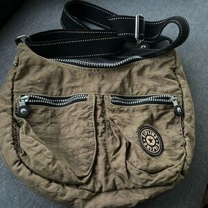 Kipling Medium Crossbody Bag - Dk. Khaki